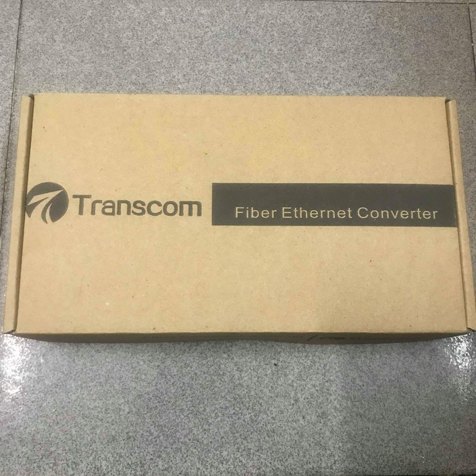 Converter quang Single Mode chuẩn B 100Mbps Transcom