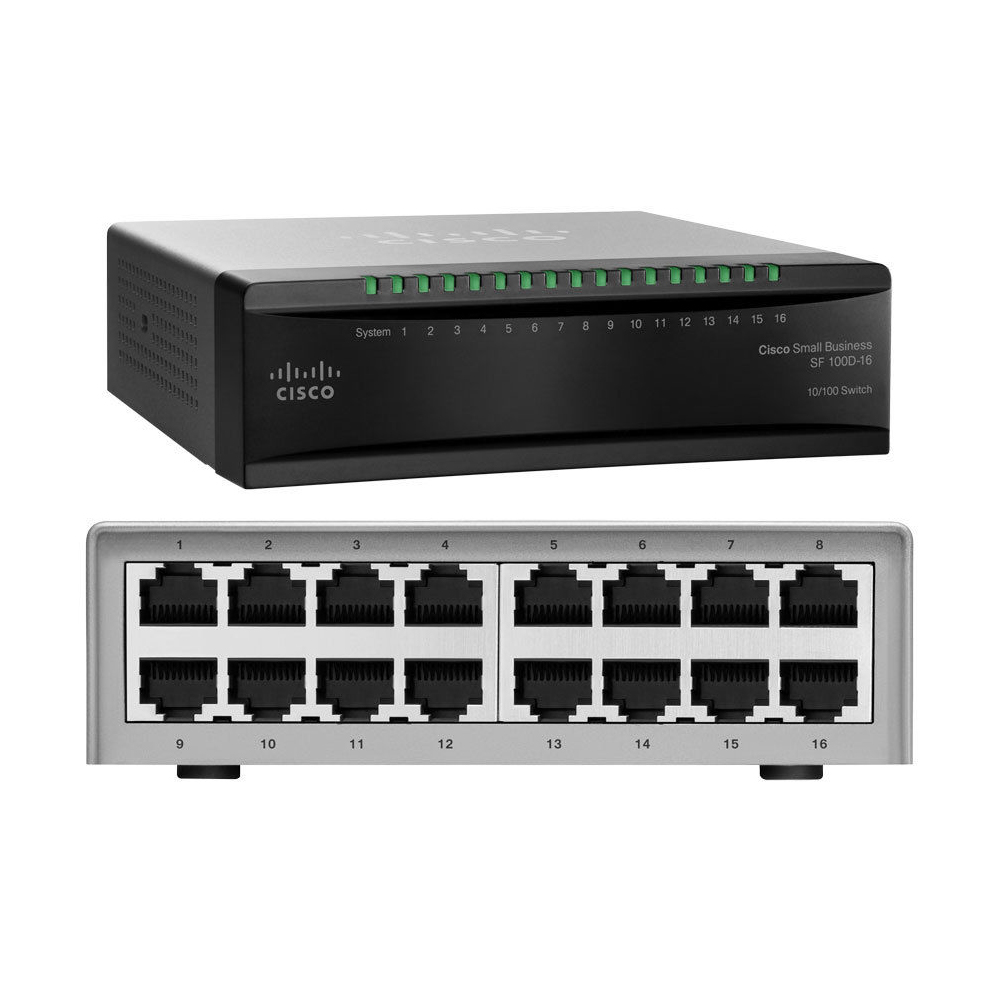 Switch Cisco SF100D-16