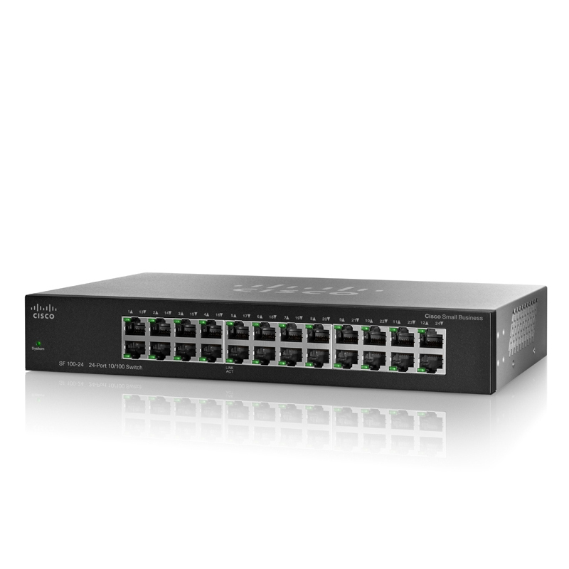 Switch Cisco SF100-24 24-Port 10/100