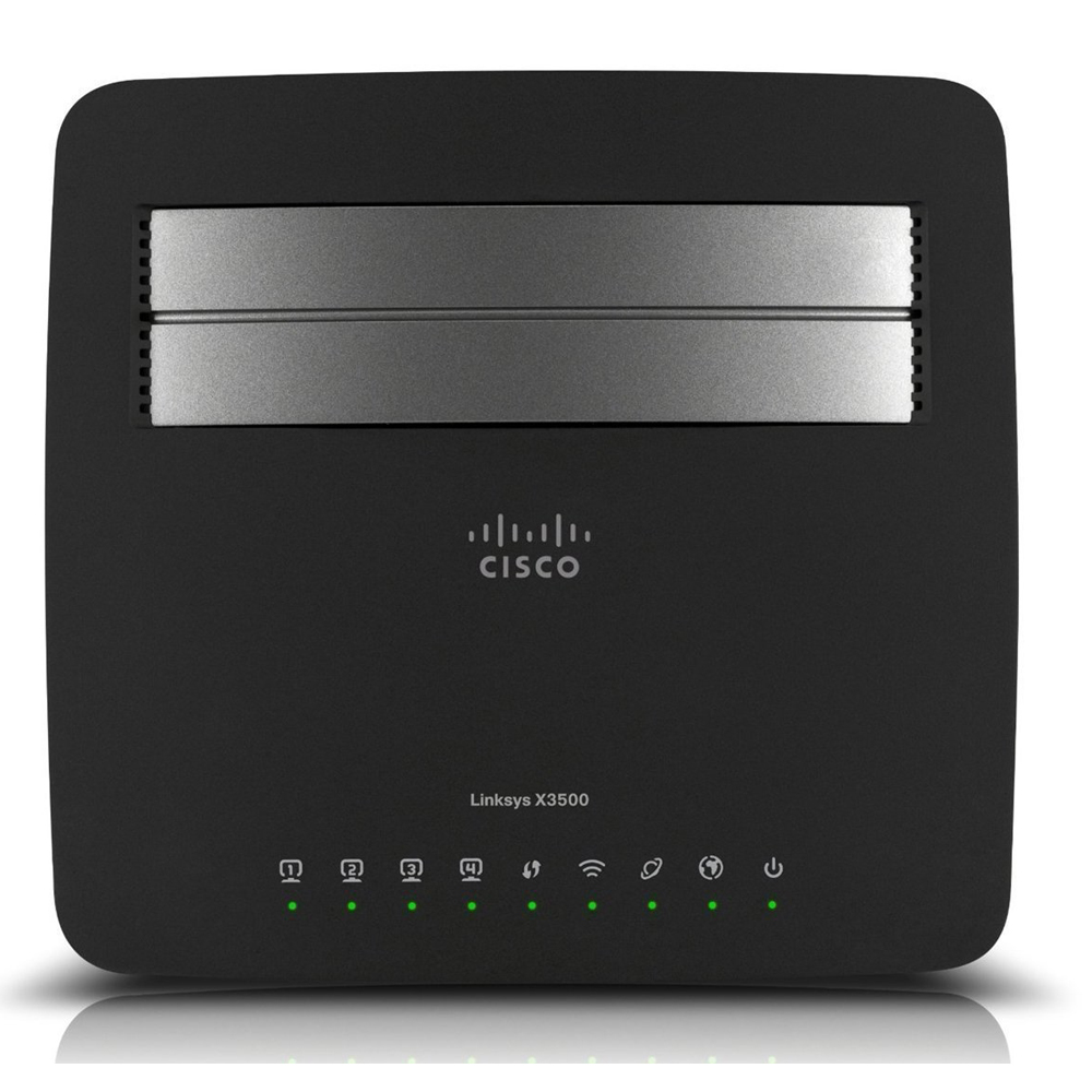 Linksys X3500 dual-band N750 gigabit wireless router