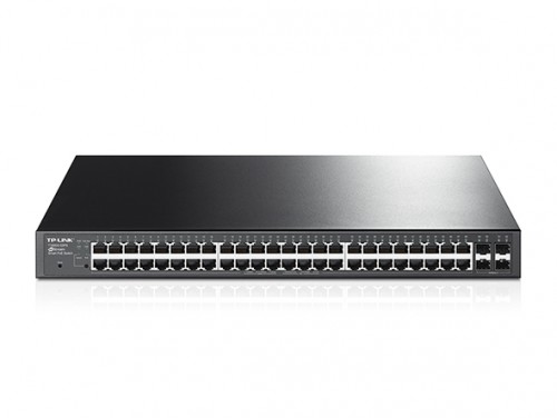 JetStream 48-Port Gigabit Smart PoE+ Switch with 4 SFP Slots T1600G-52PS (TL-SG2452P)