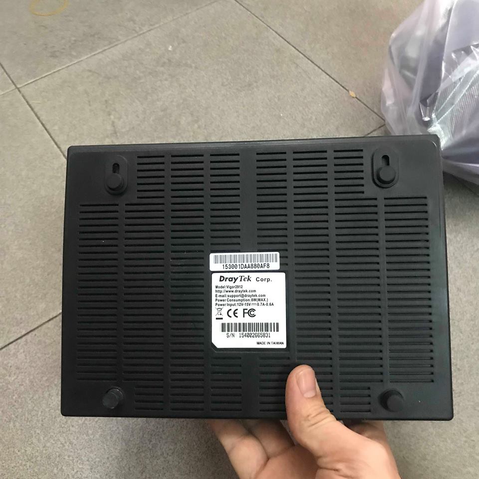 Draytek Vigor 2912 Dual Wan Load Balancer 