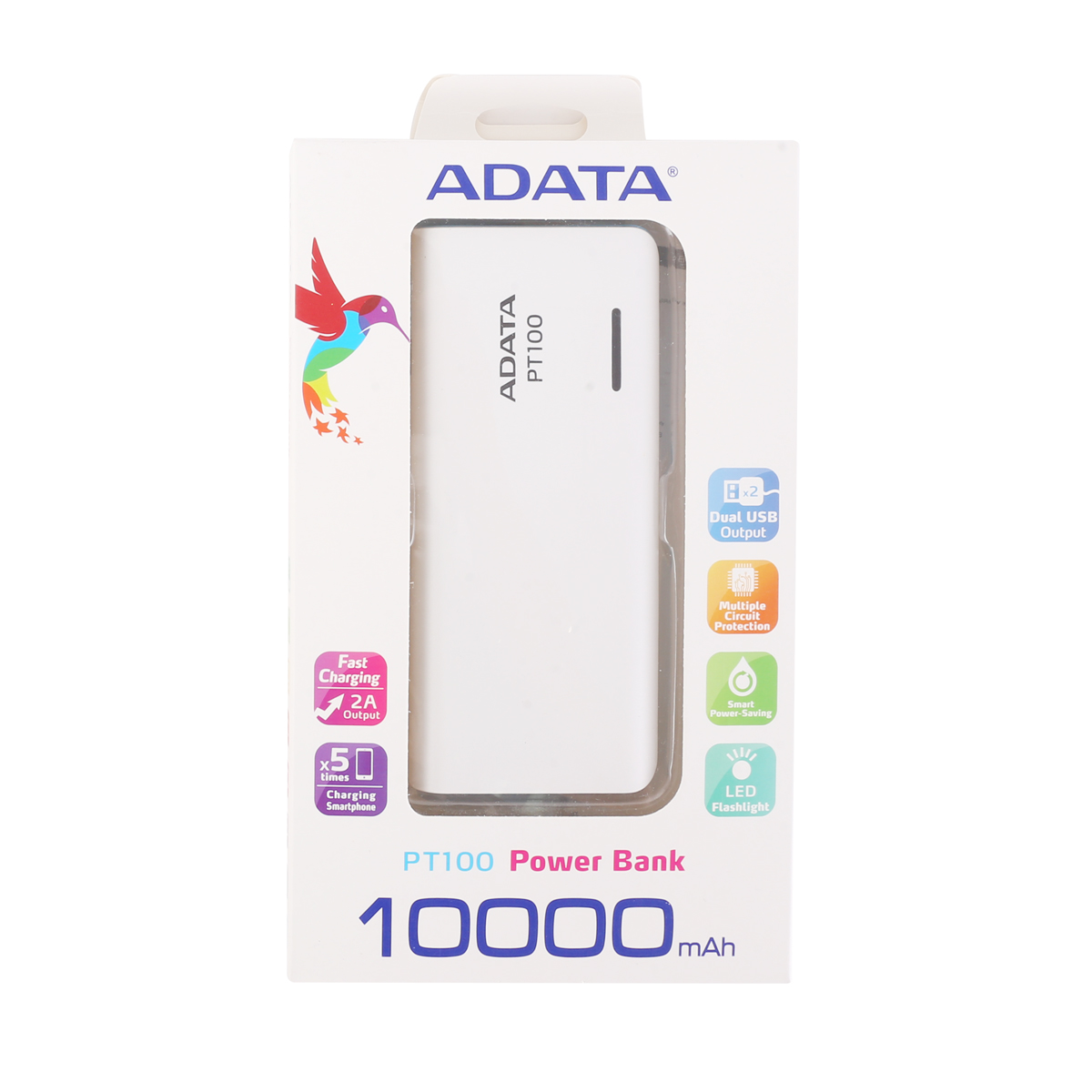 Pin sạc dự phòng Adata Pt100 10.000mAh