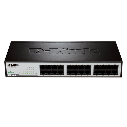 Switch 24 port Dlink DES-1024D 10/100