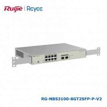  Switch Layer 2 Ruijie Reyee RG-NBS3100-8GT2SFP-P-V2 Fullbox Mới 
