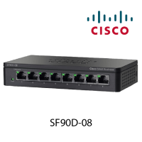  Cisco SF90D-08 8 Port 10/100 Desktop Switch 